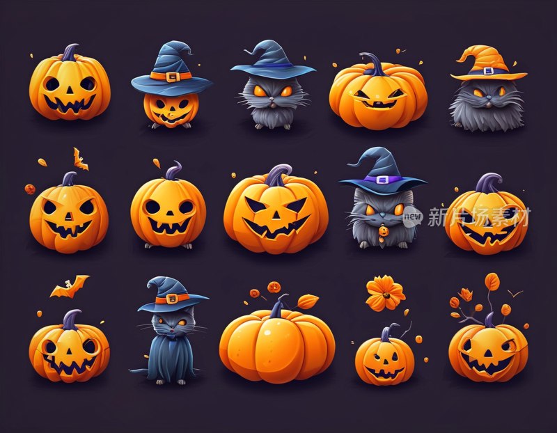 万圣节装饰图