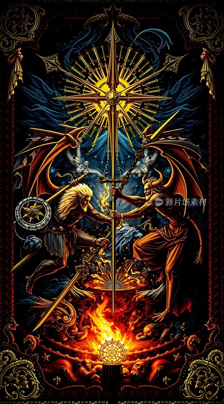 恶魔与天使的对决