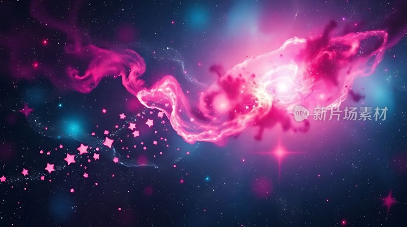 璀璨星云幻彩绽放