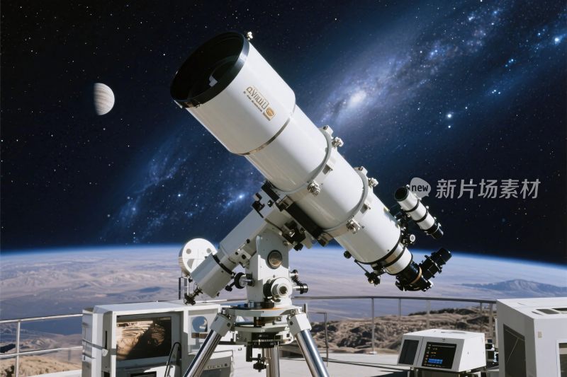 天文望远镜观测星空