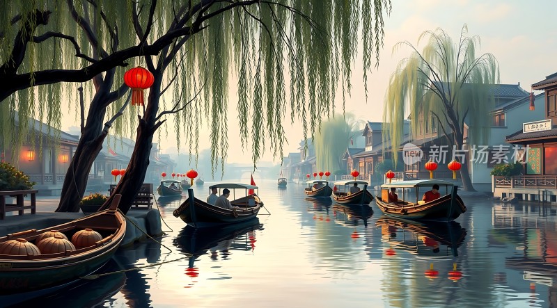 古色古香水乡风情