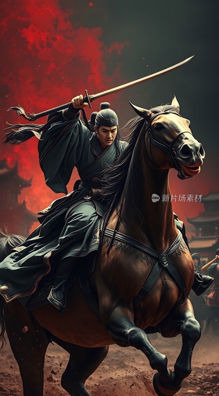 战马奔腾英雄豪杰