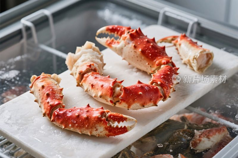 螃蟹食材展示图