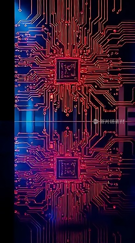 电子科技核心线路图