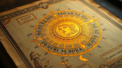 金色罗盘与神秘人物 金色罗盘与神秘人物