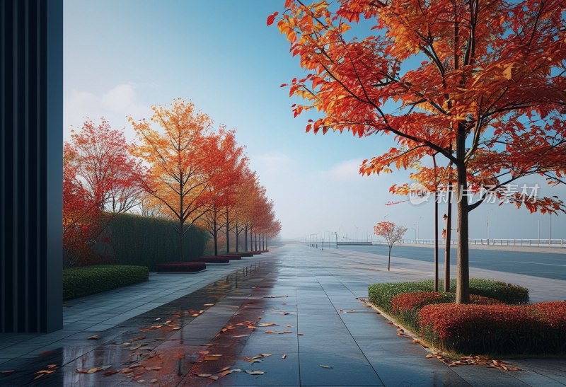 南通秋景如画