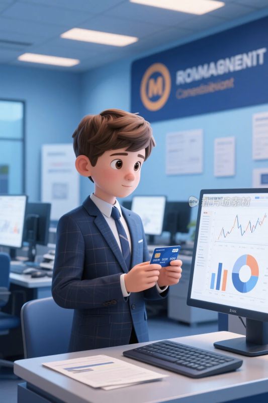 办公室商务人物插画