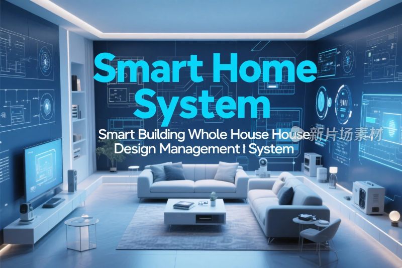 智能家居系统宣传图