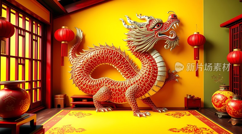 龙腾盛世华彩夺目