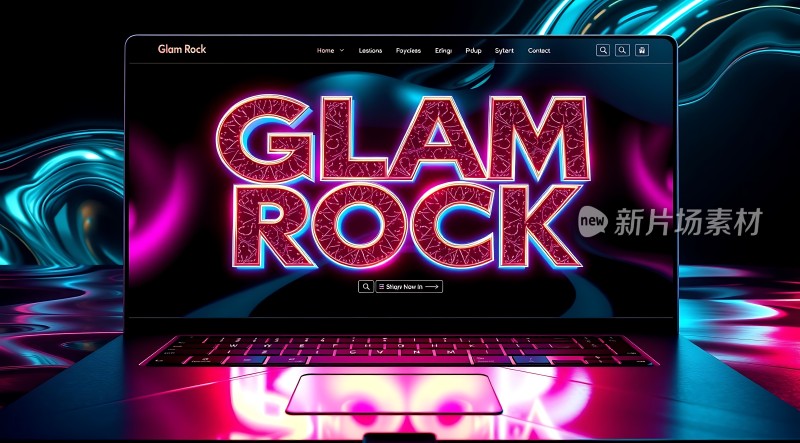 炫彩摇滚新片场素材