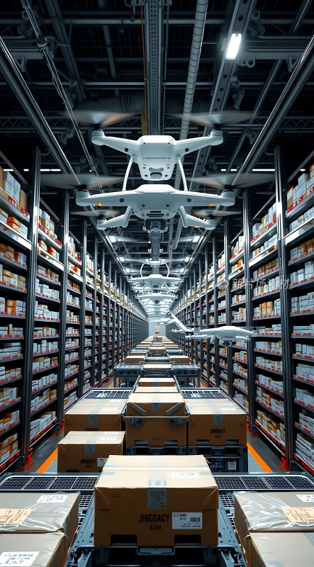 智能仓库无人机配送系统