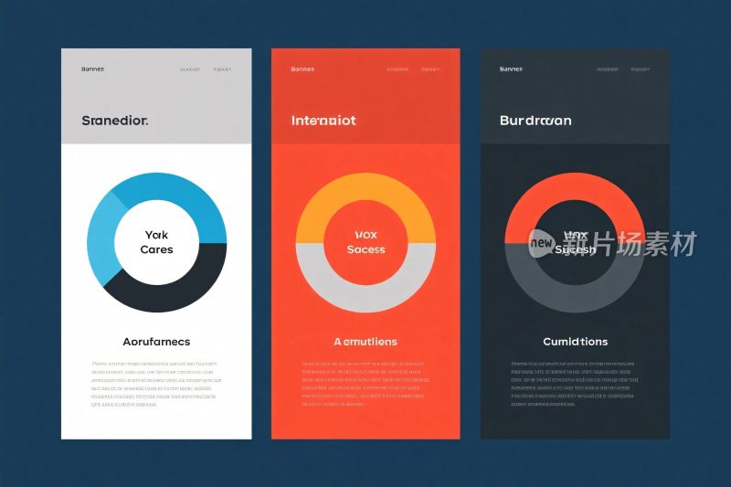 环形数据统计界面设计