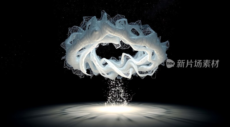 新片场素材神秘光晕