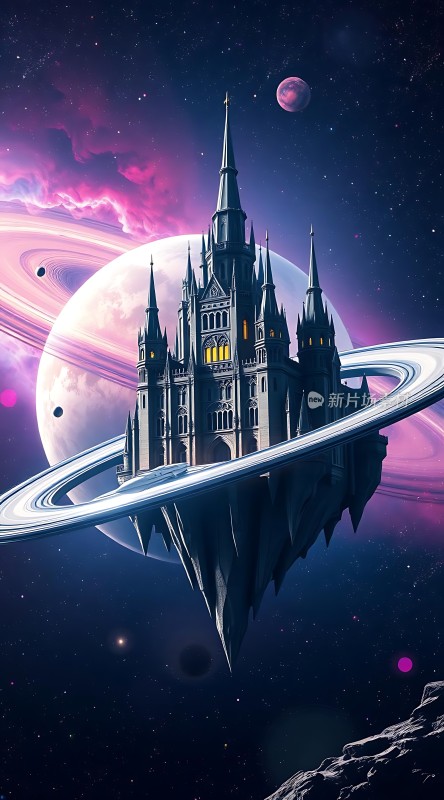 太空城堡与神秘星球