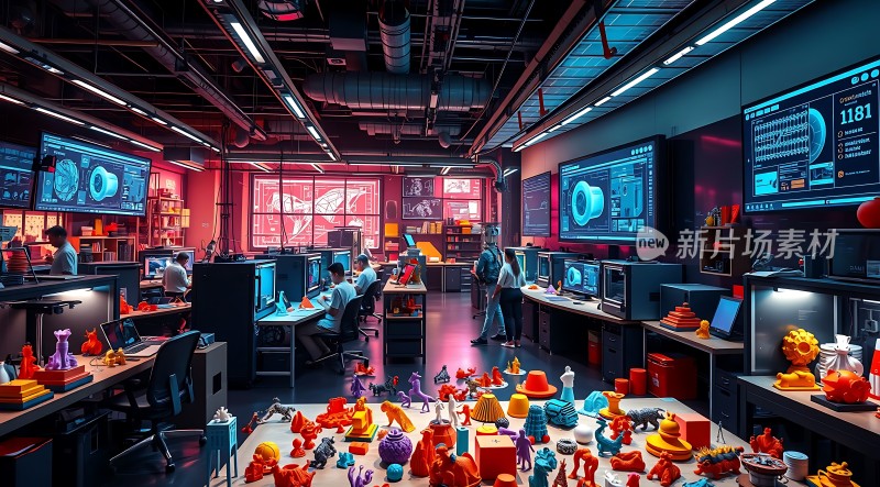 科技实验室创新与设计的交汇之地