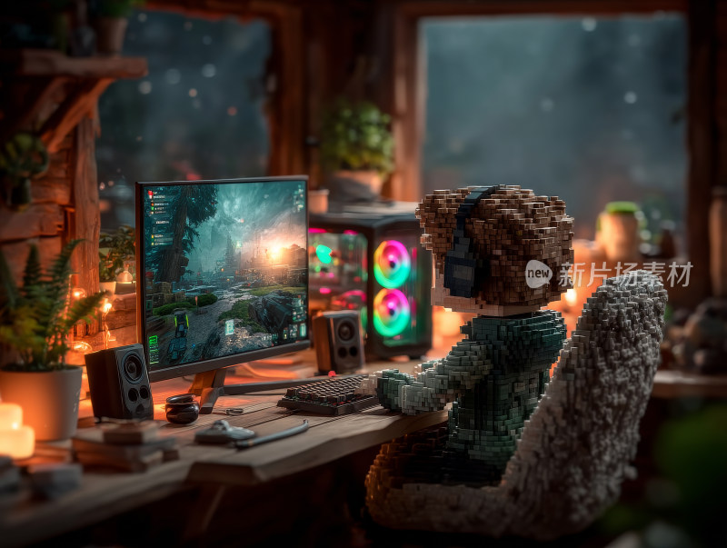 像素风游戏空间游戏