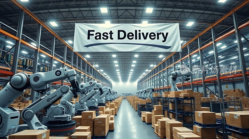 高效物流智能仓储快速配送