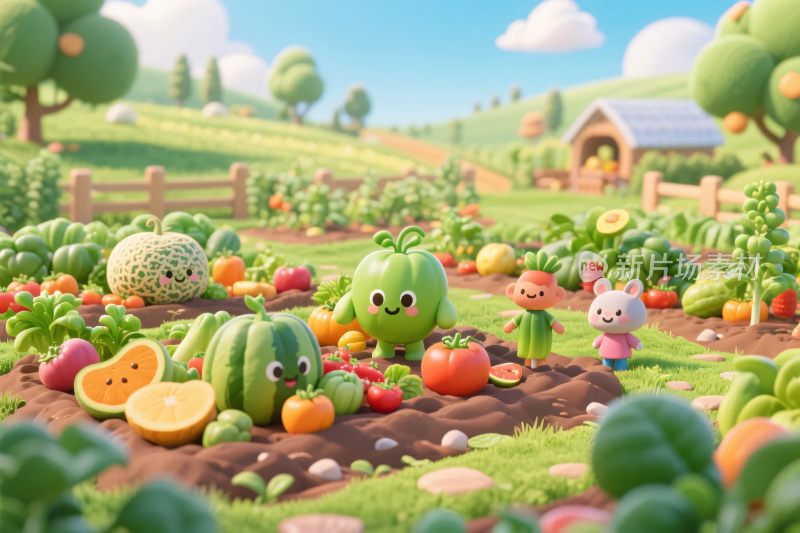 卡通农场果蔬乐园