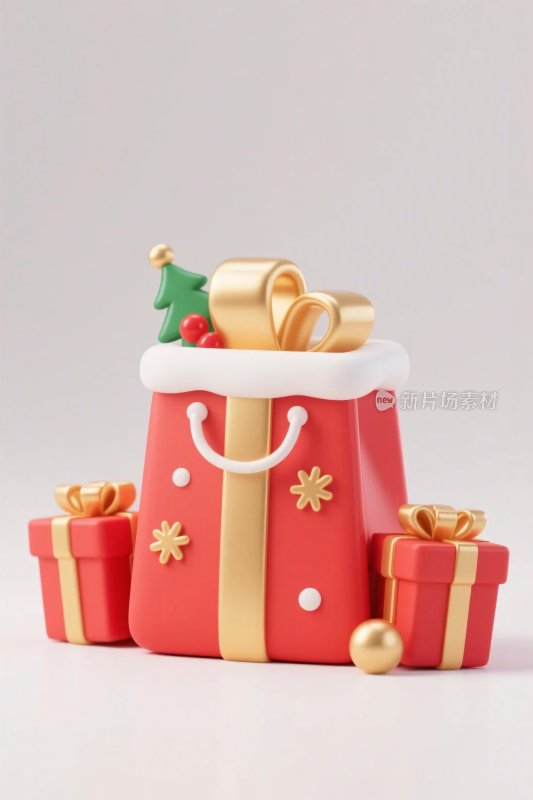 圣诞礼物装饰盒