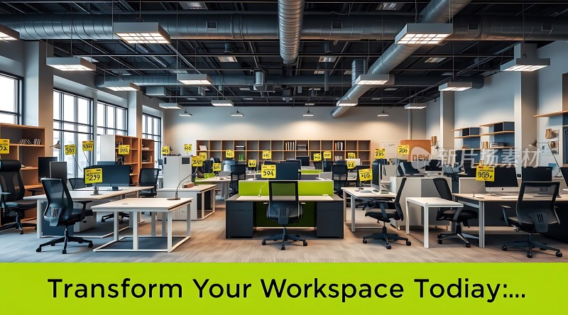 现代办公空间高效工作环境