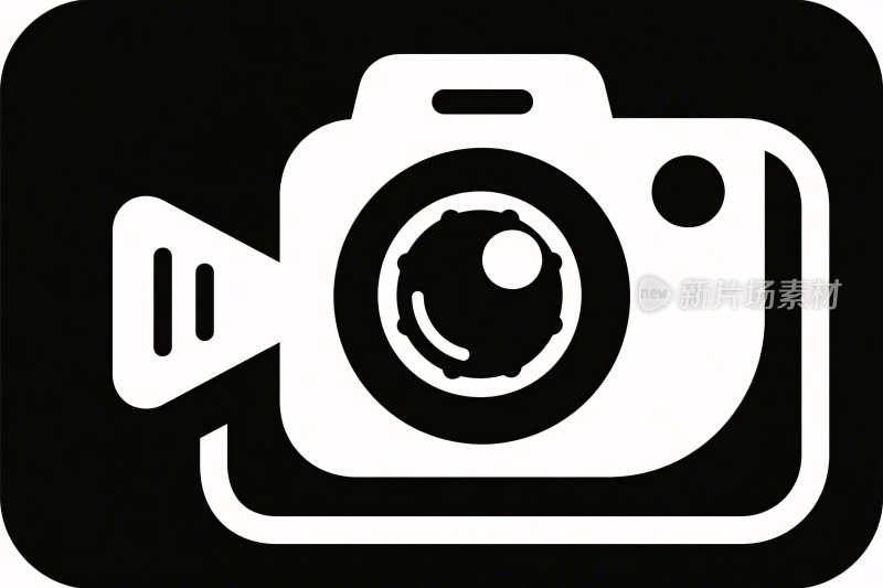 相机图标插画