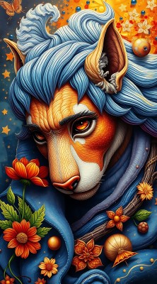 蓝发狐王 蓝发狐王