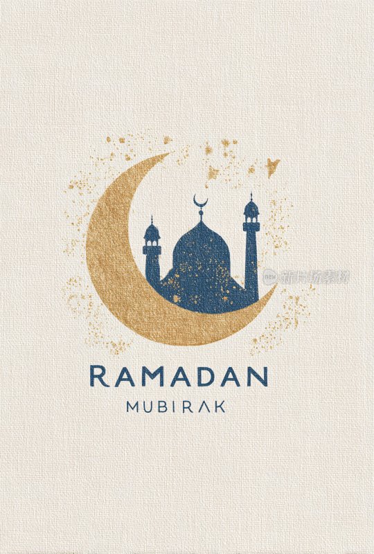 斋月穆巴拉克插画