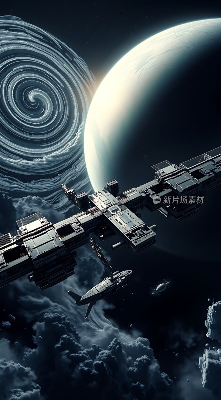 星际飞船探索未知宇宙