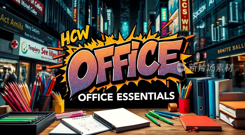 办公室必备用品展示