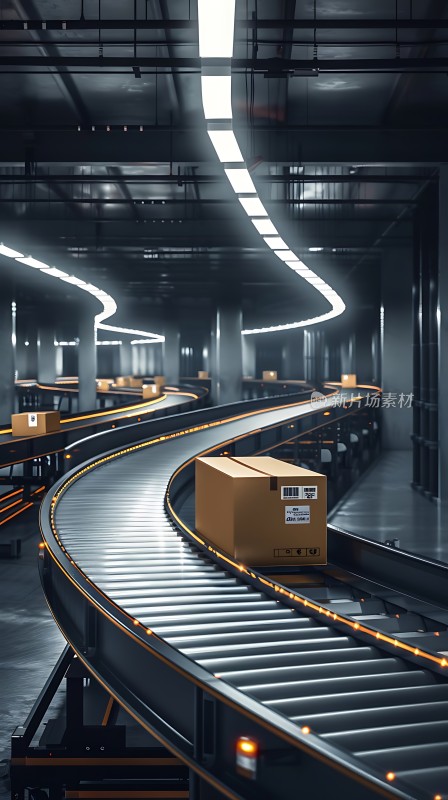 智能物流中心高效运转