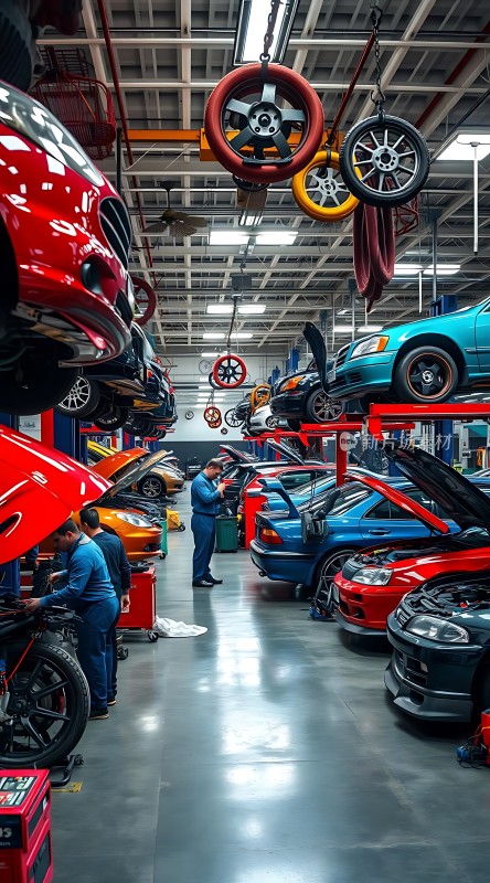 汽车维修车间技术精湛服务专业