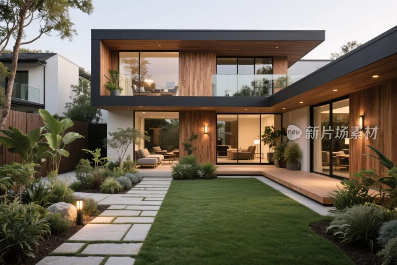 现代住宅庭院景观