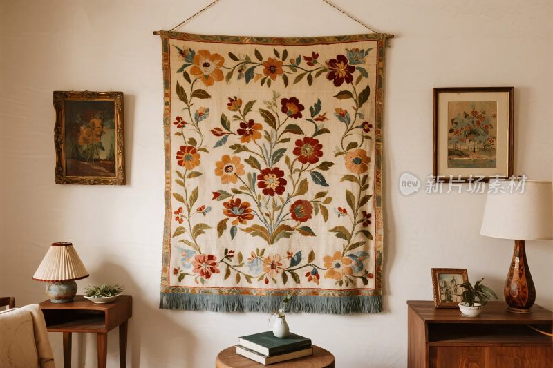 室内复古挂毯装饰