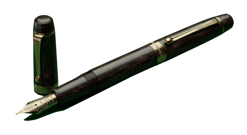 金色的钢笔