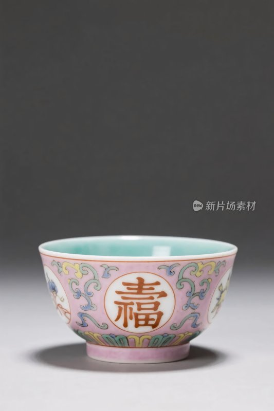 传统彩绘陶瓷碗