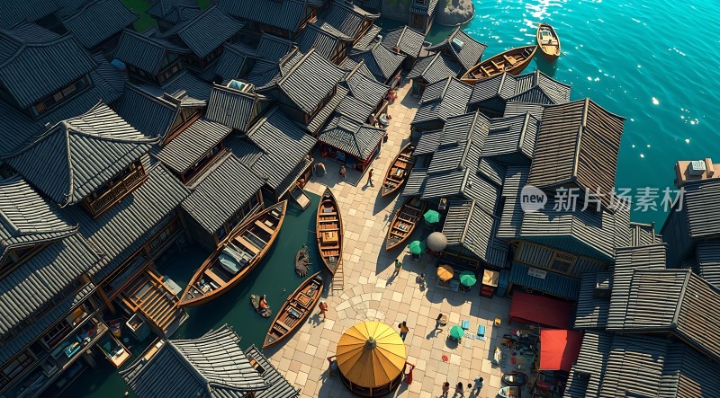 古色古香水乡风情