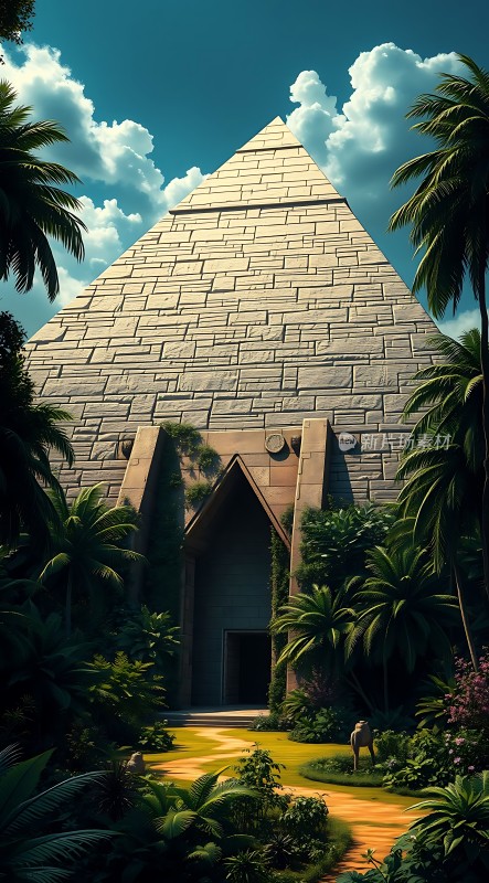 古埃及神秘金字塔秘境探秘