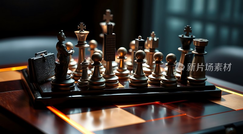 商业竞争策略棋局