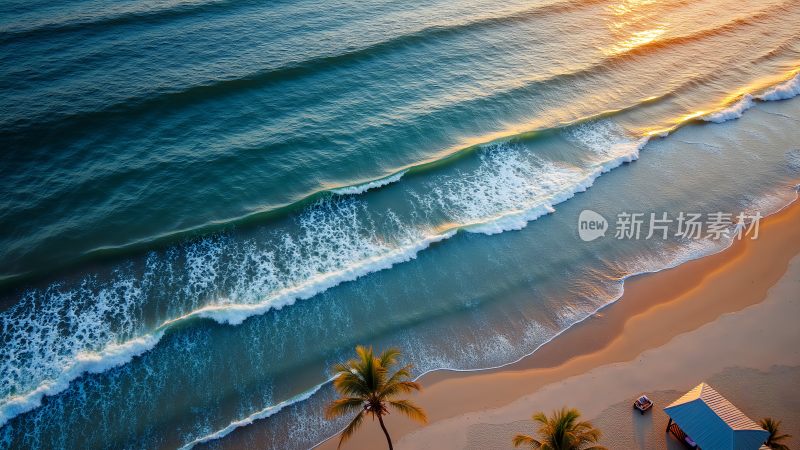 海上日出日落