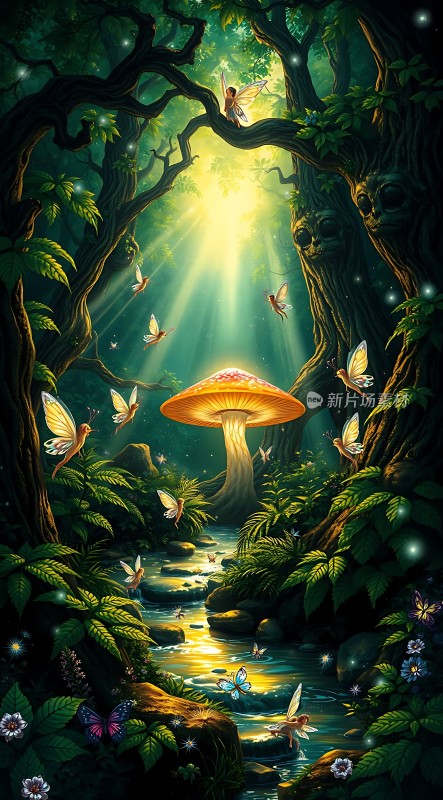 精灵森林秘境探险