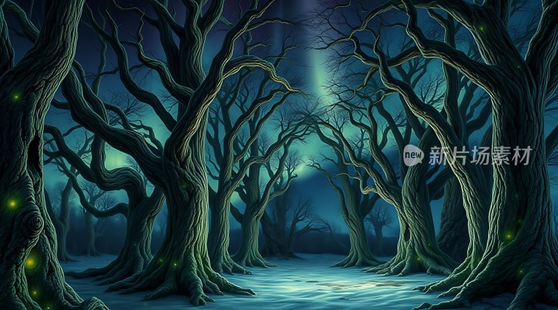 幽暗森林秘境探秘