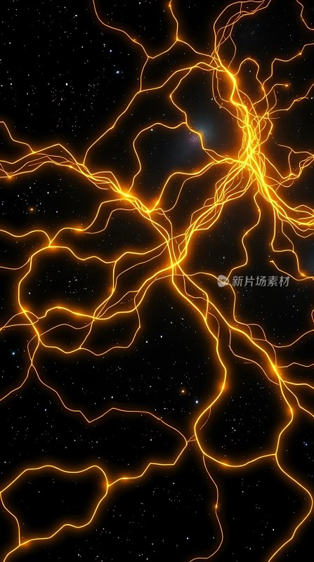 星河璀璨电光交错