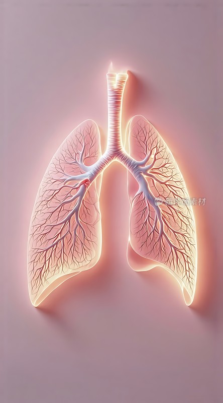 呼吸系统解剖图