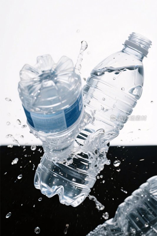 水杯水花动态瞬间