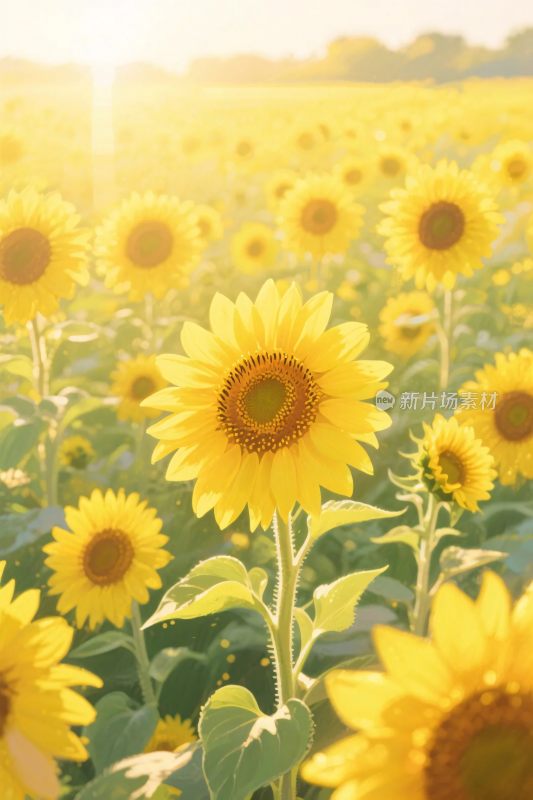 向日葵田园风光