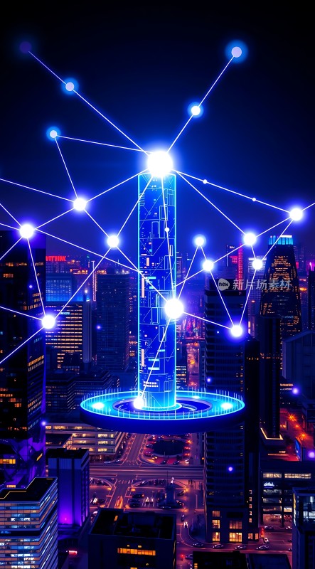 未来城市网络之光