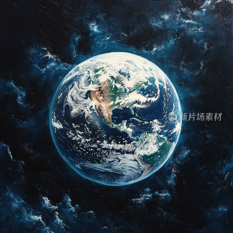 3d地球宇宙星球背景