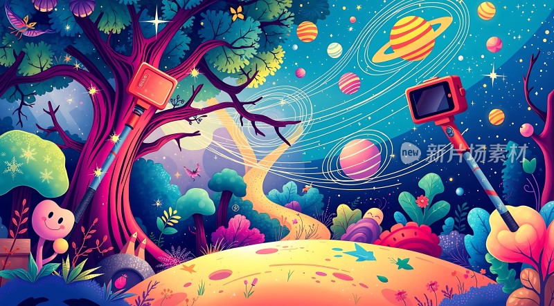 奇幻星球探险之旅