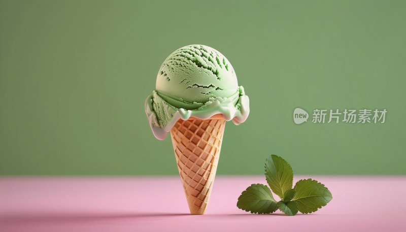 冰淇淋甜筒