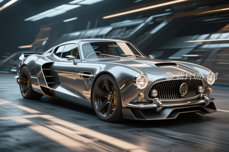 奢华流线型跑车